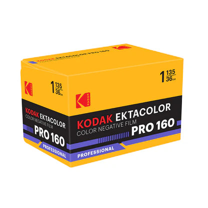 Kodak Ektacolor Pro 160 Color Negative Film (35mm Roll Film, 36 Exposures)