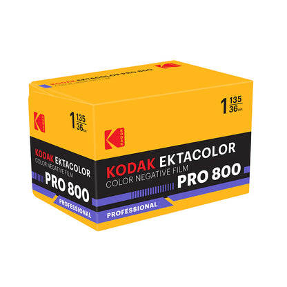Kodak Ektacolor Pro 800 Color Negative Film (35mm Roll Film, 36 Exposures)
